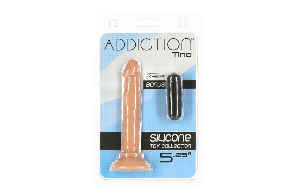������������� ADDICTION &mdash; Tino � 5.25 Silicone Dildo