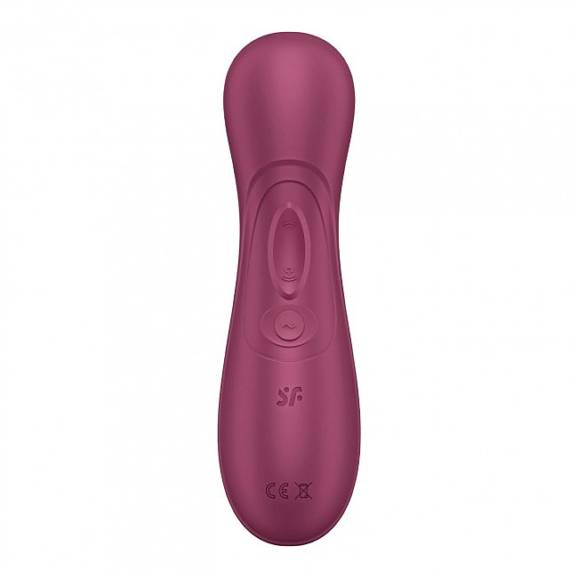    Satisfyer Pro 2 Generation 3 with Liquid Air Connect App Wine Red