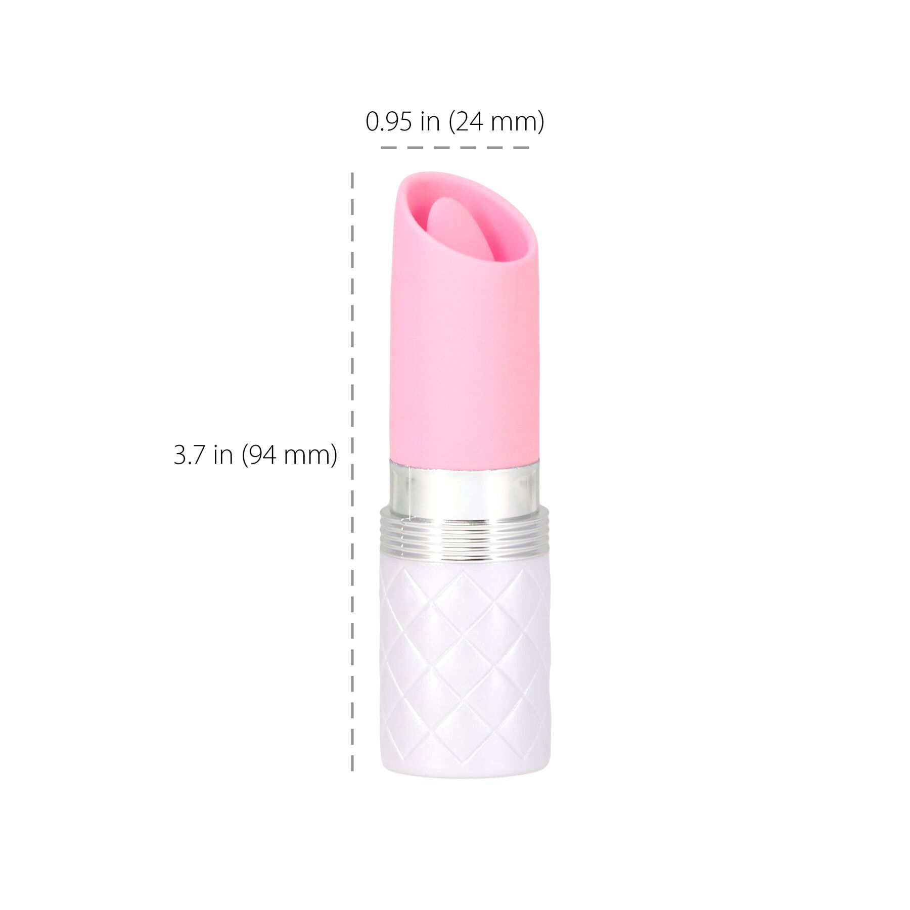  Pillow Talk Lusty Luxurious Flickering Massager — Pink