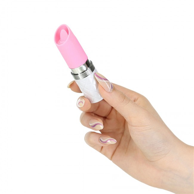  Pillow Talk Lusty Luxurious Flickering Massager — Pink