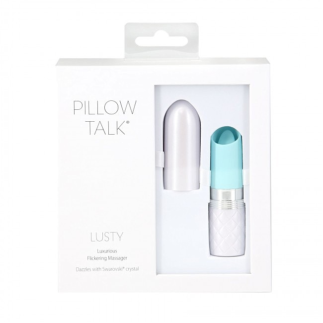  Pillow Talk Lusty Luxurious Flickering Massager — Pink