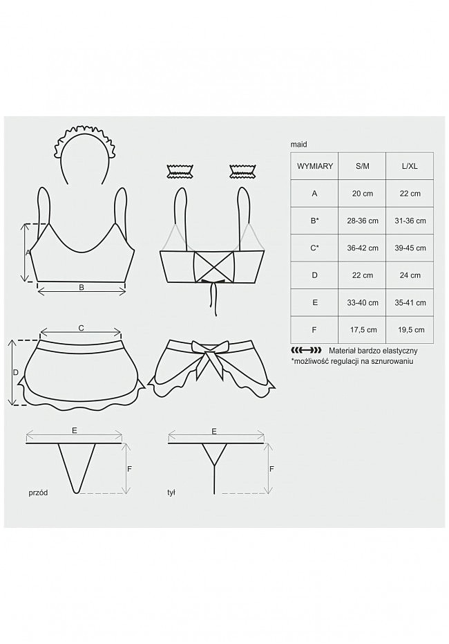 Obsessive Maid set S/M