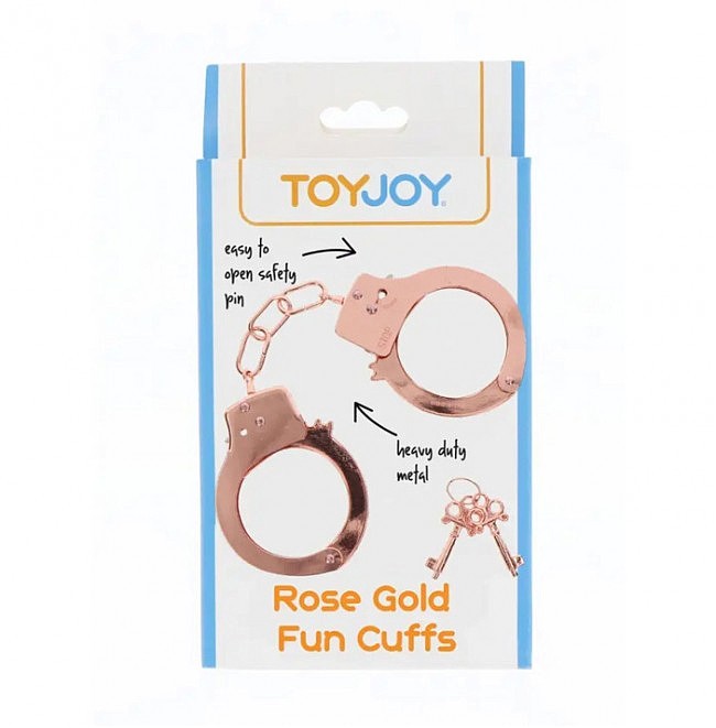   Metal Handcuffs Rose Gold