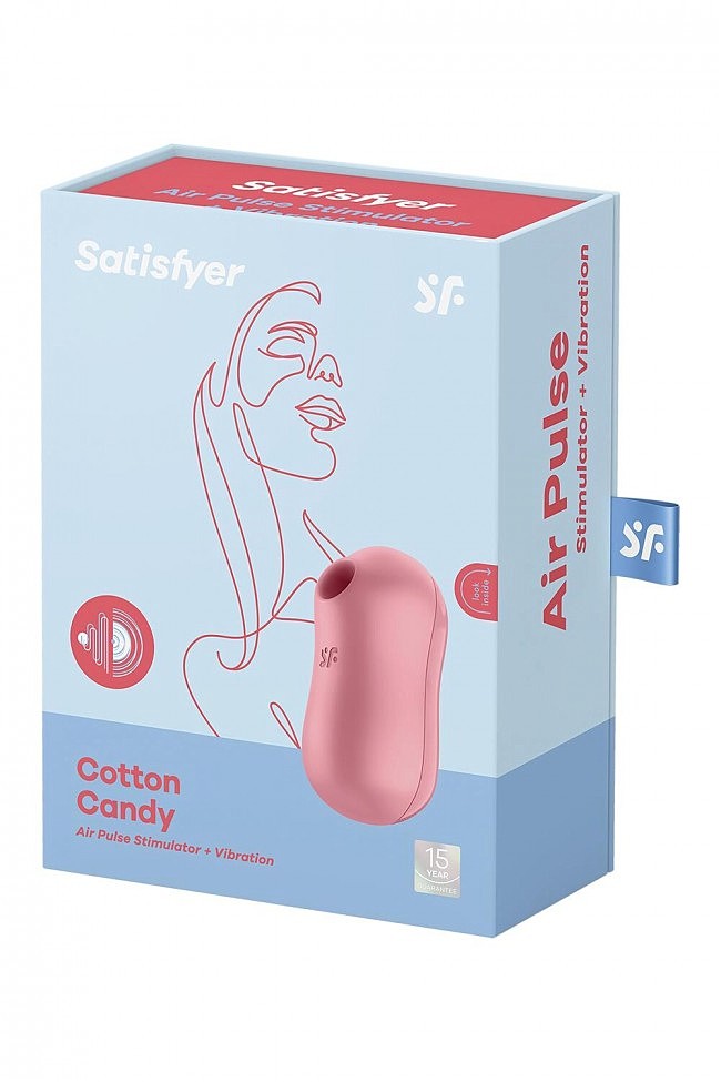     Satisfyer Cotton Candy Light Red