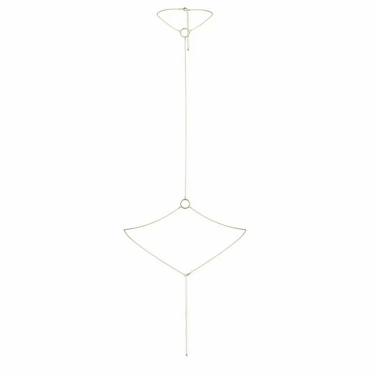      Bijoux Indiscrets Magnifique I Body Chain — sILVER,   