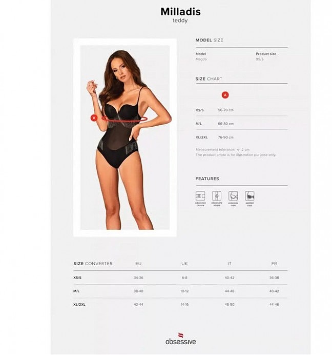  Obsessive Milladis body M/L