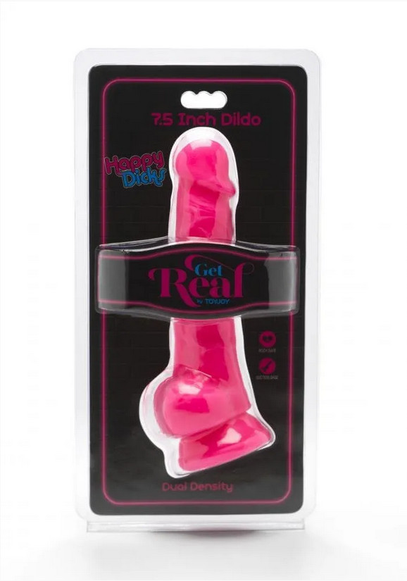 Toy Joy Get Real Happy Dicks Dildo 7,5 In w.Balls