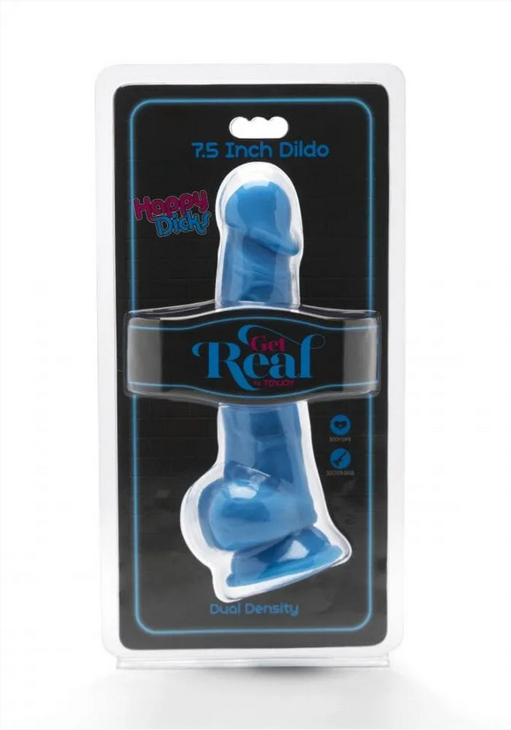Toy Joy Get Real Happy Dicks Dildo 7,5 In w.Balls