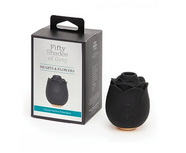      Fifty Shades of Grey Rose Clitoral Suction
