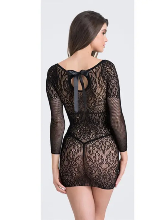   Long Sleeve Mini Dress one siz