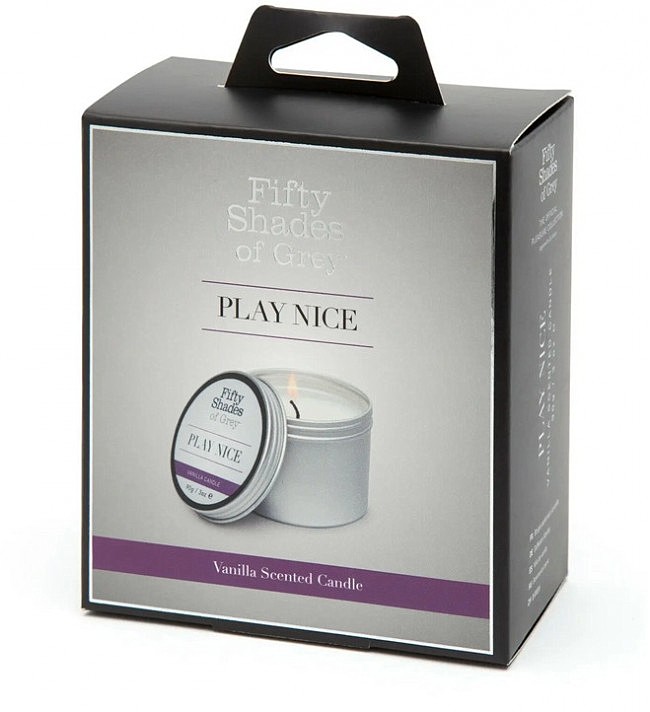   Fifty Shades of Gray Play Nice Vanilla Candle   , 90 