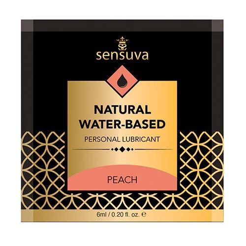     Sensuva Natural Water-Based Peach    