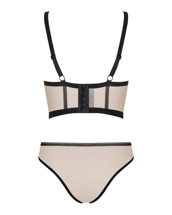   Obsessive Nudelia top & panties 