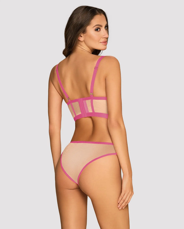   Obsessive Nudelia top & panties 