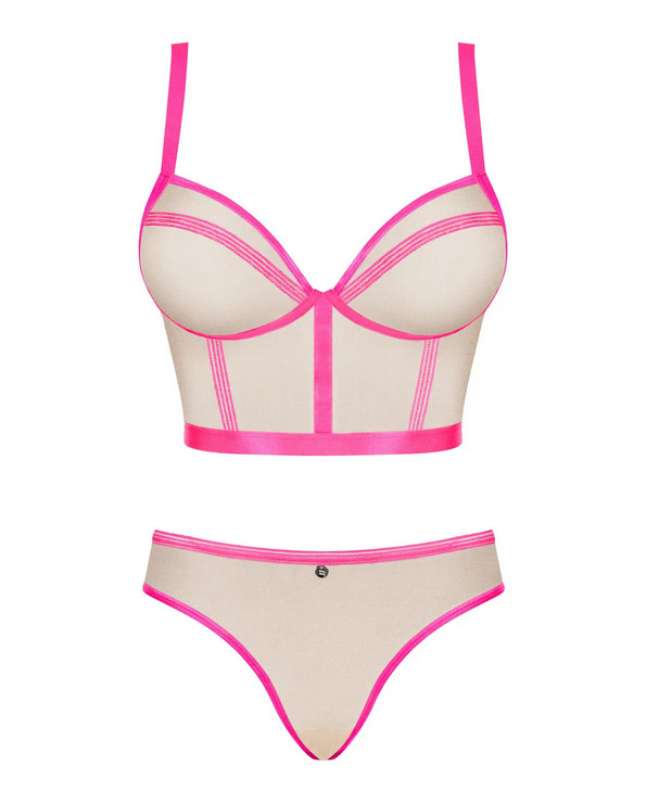   Obsessive Nudelia top & panties 
