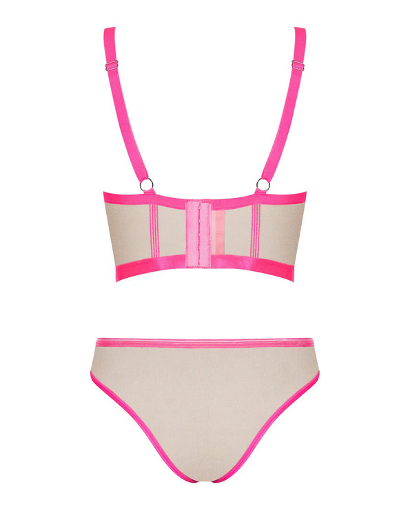   Obsessive Nudelia top & panties 