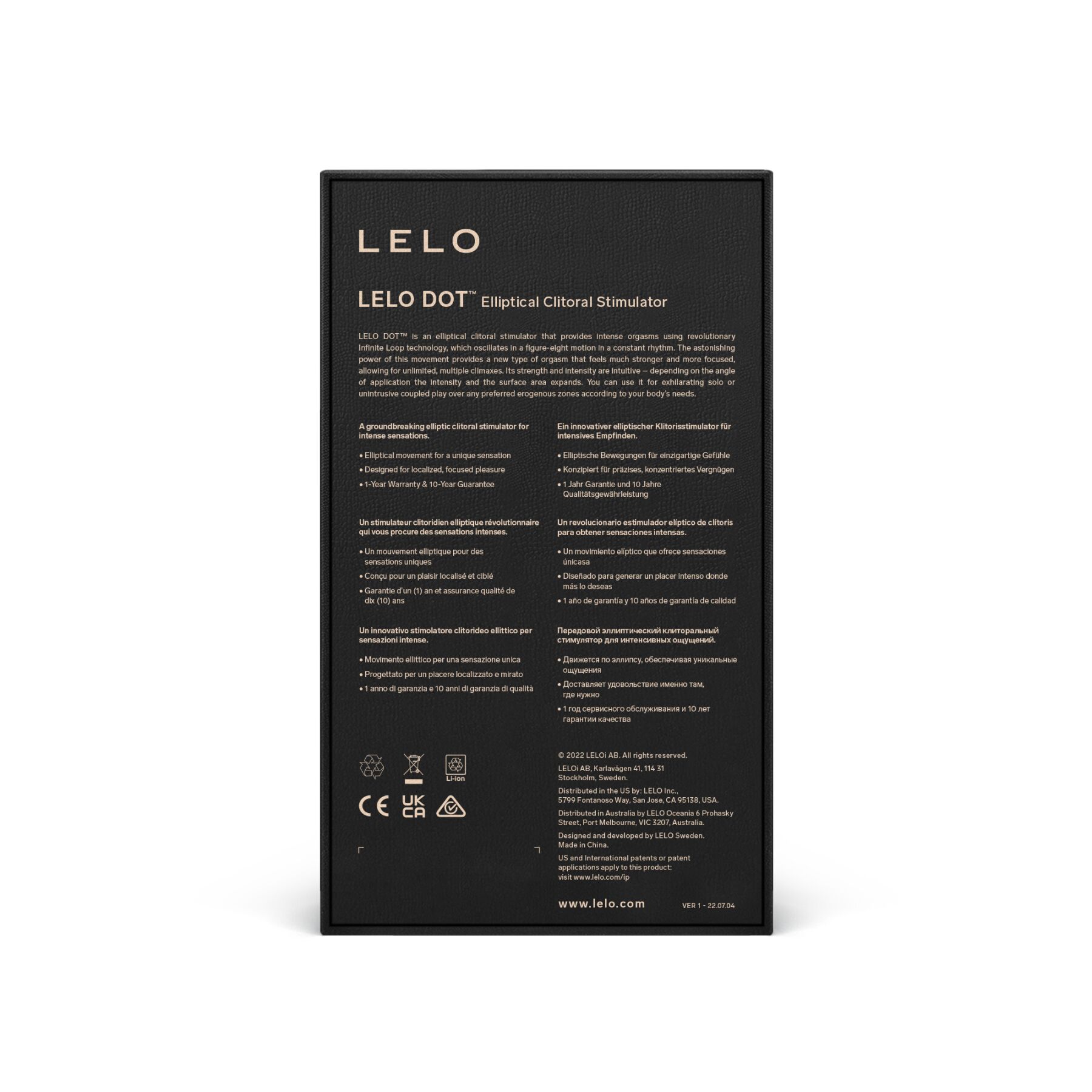  LELO DOT Aqua