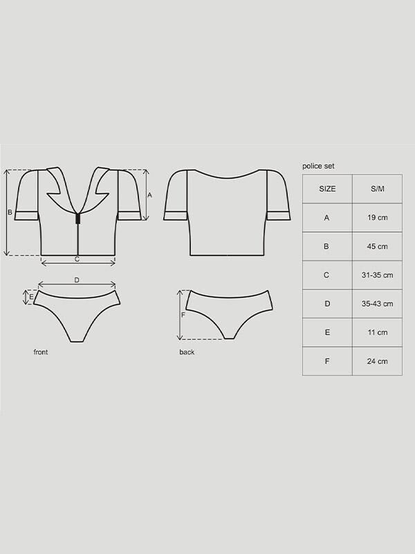 Obsessive Police set S/M