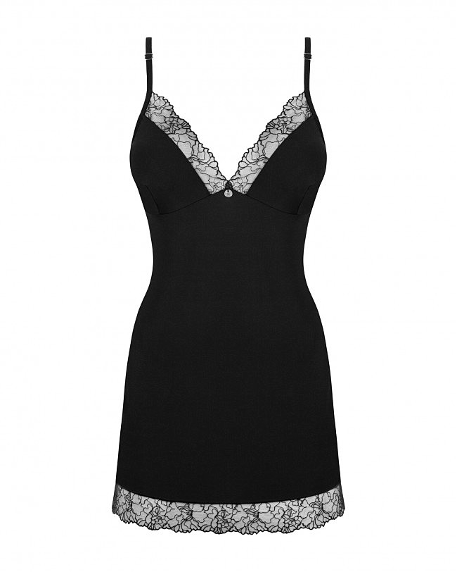 Obsessive Bella Rou chemise & thong 