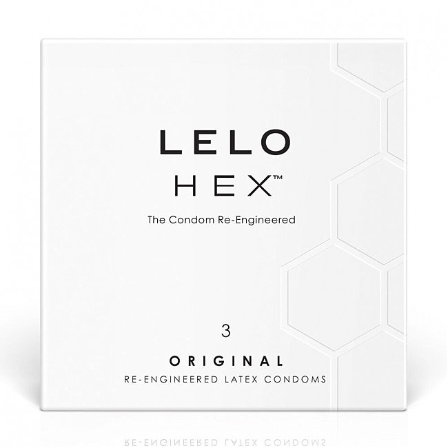 LELO HEX Condoms Original 3 Pack