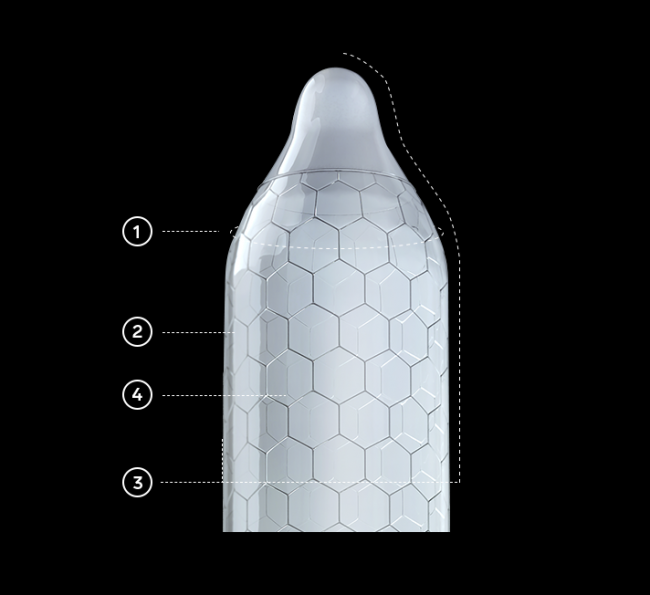   LELO Hex Condoms Respect XL
