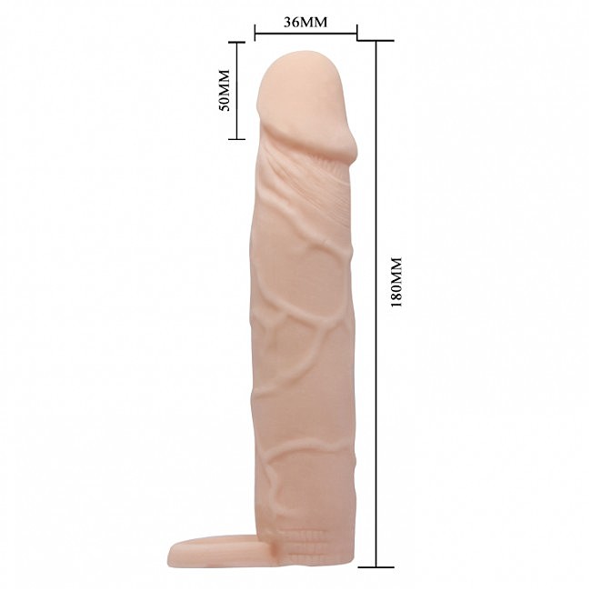    Pretty Love Penis Sleeve Flesh 7 