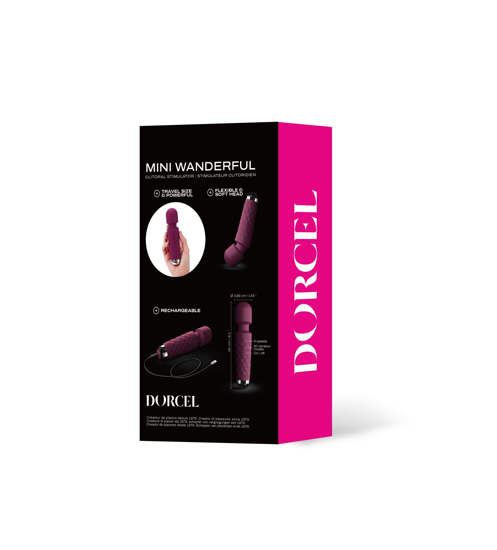  Dorcel Wand Mini Wanderful Plum