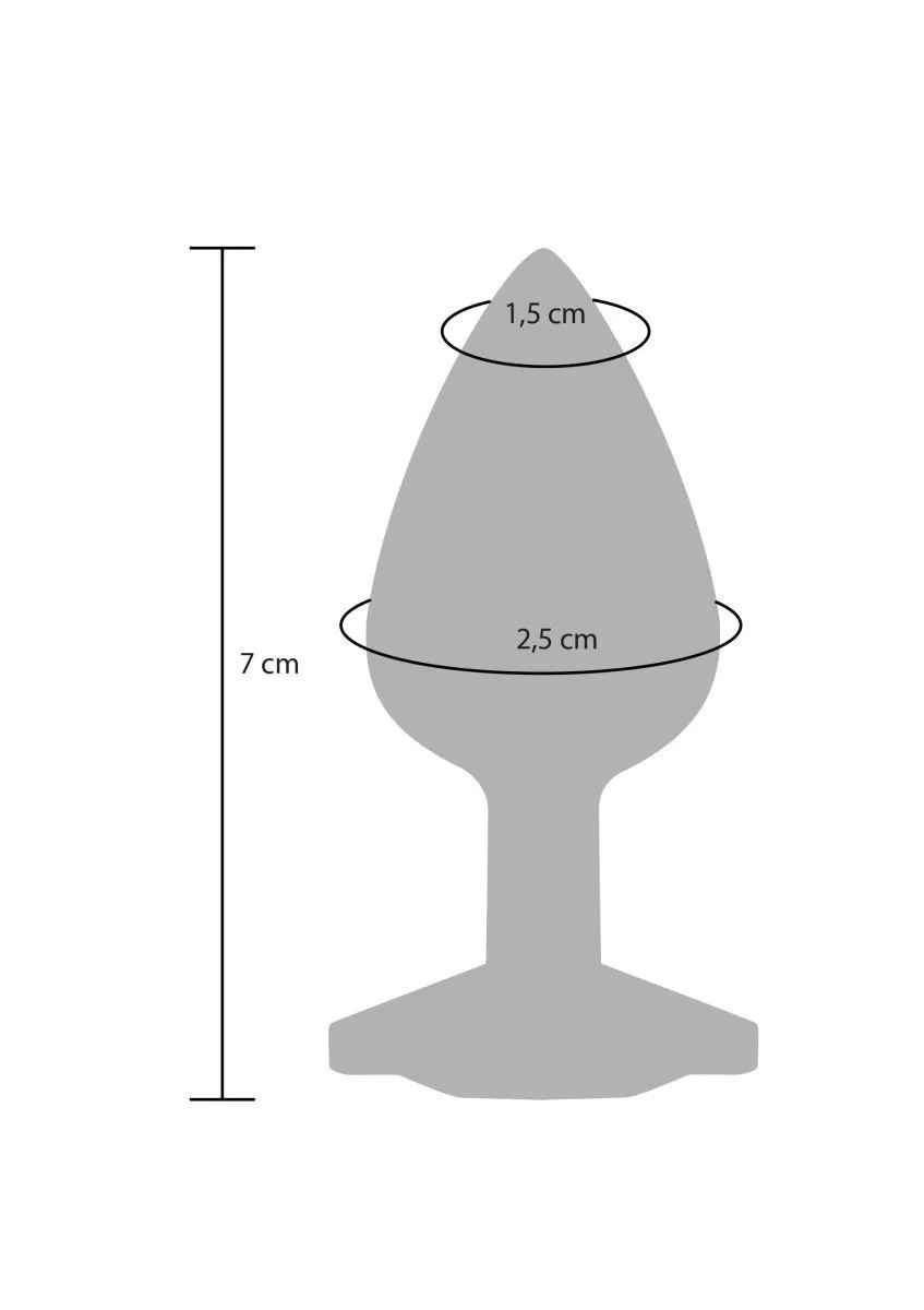 Toy Joy Small Diamond Booty Jewel  , 72.5  ()