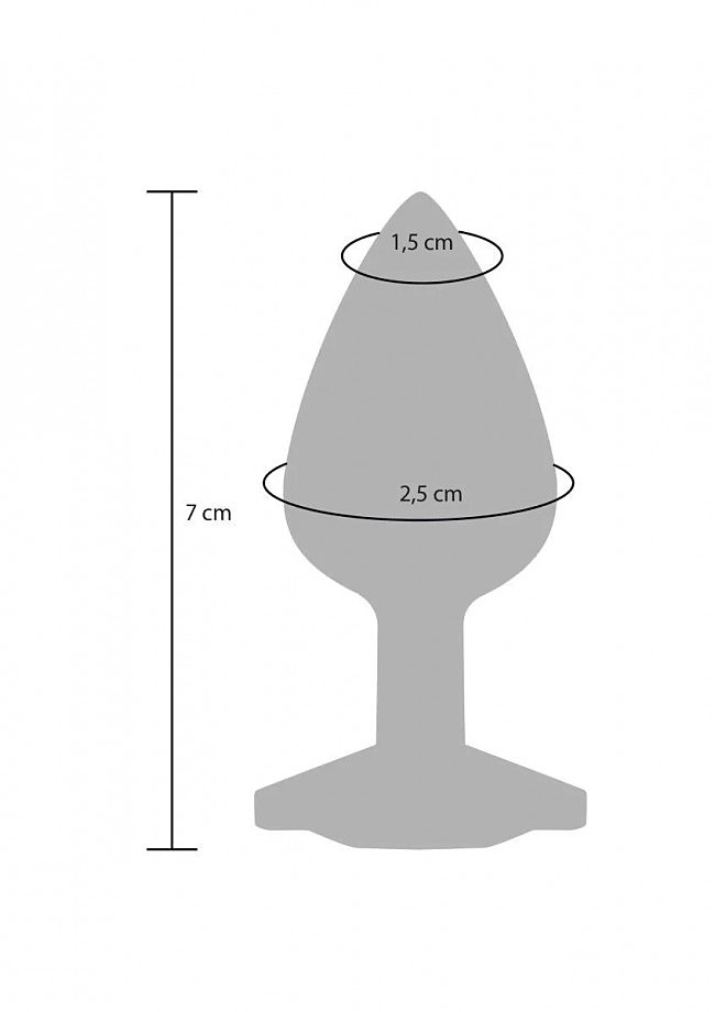 Toy Joy Small Diamond Booty Jewel  , 72.5  ()