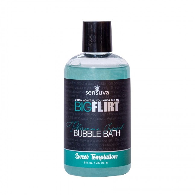    Sensuva Big Flirt Pheromone Bubble Bath Berry Flirty, 237 