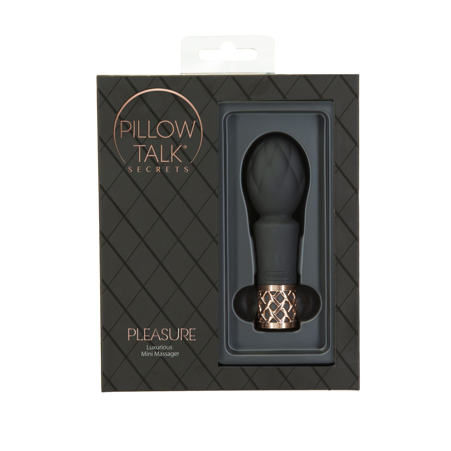  Pillow Talk Secrets — Pleasure — Clitoral Vibrator Wand — Black