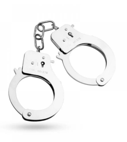  Easy Toys Metal Cuffs — Silver