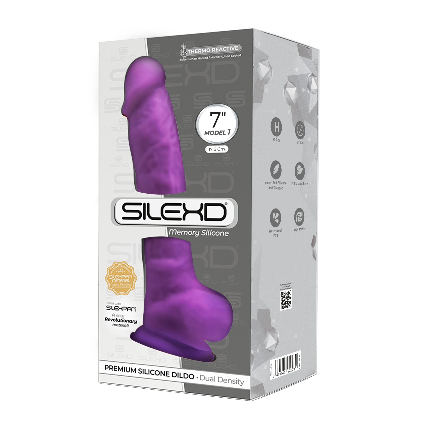 ������������� SilexD Johnny Purple (MODEL 1 size 7in)