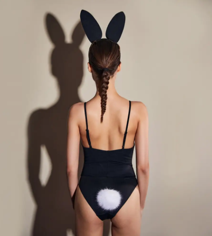   Upko Rabbit Fur Bunny Tail Small Butt Plug