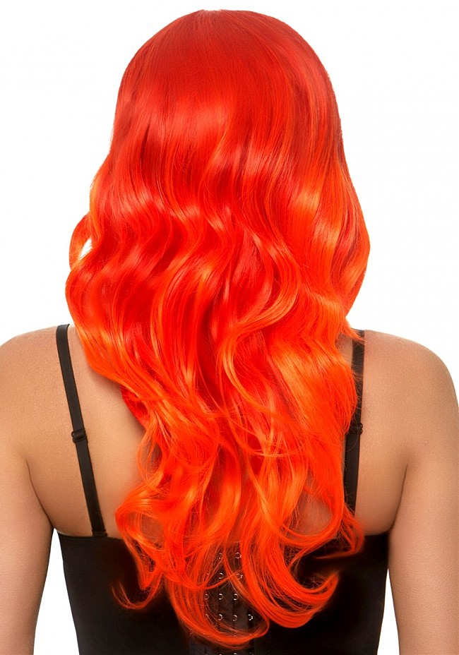  Leg Avenue Ombre long wavy wig Orange