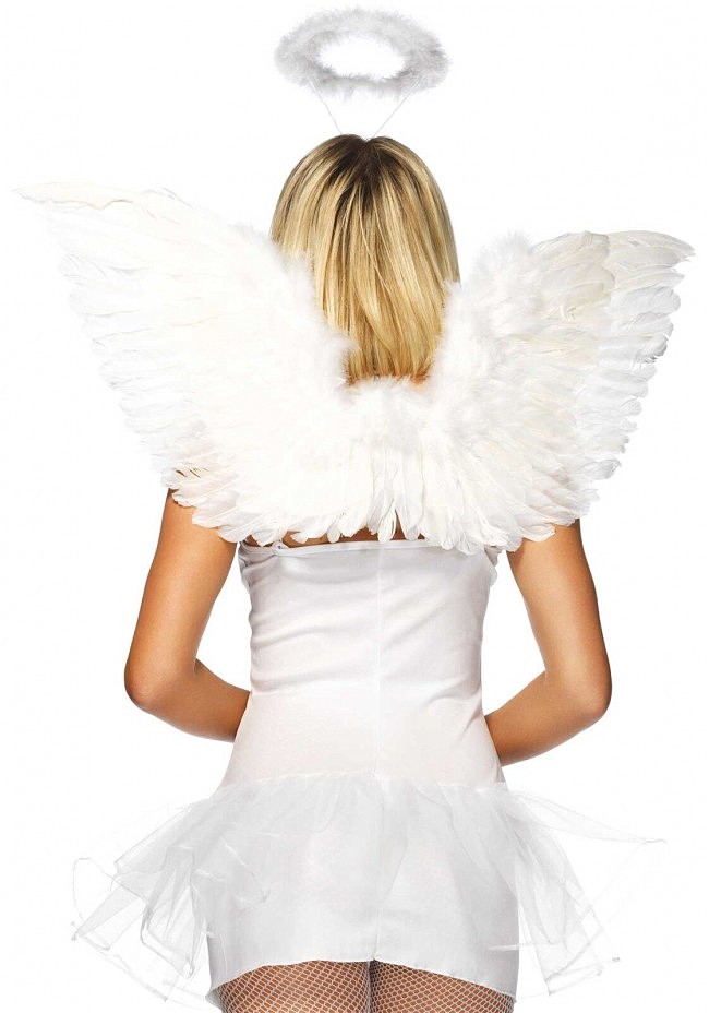    Leg Avenue Angel Accessory Kit White