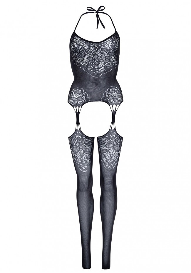   Leg Avenue Jacquard net Black,  ,  , one size