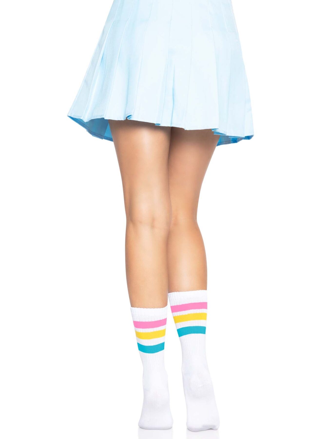  Leg Avenue Pride crew socks Pansexual