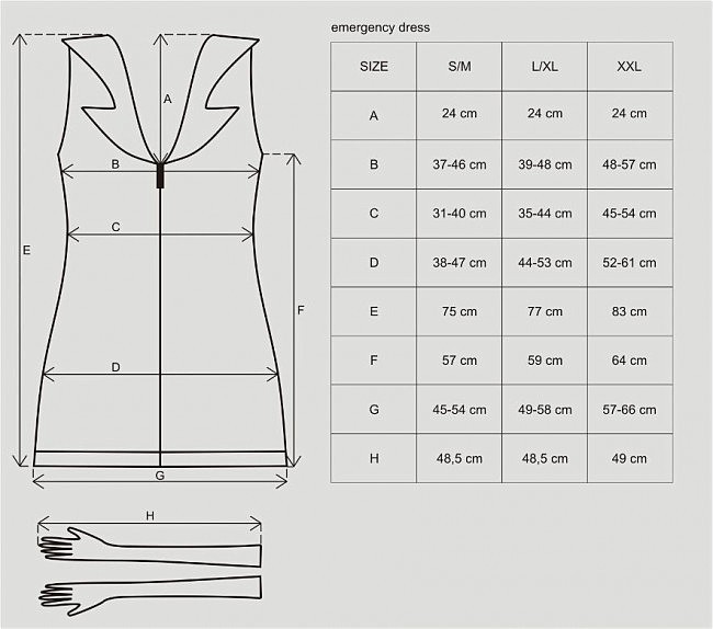   Obsessive Emergency dress S/M + stethoscope