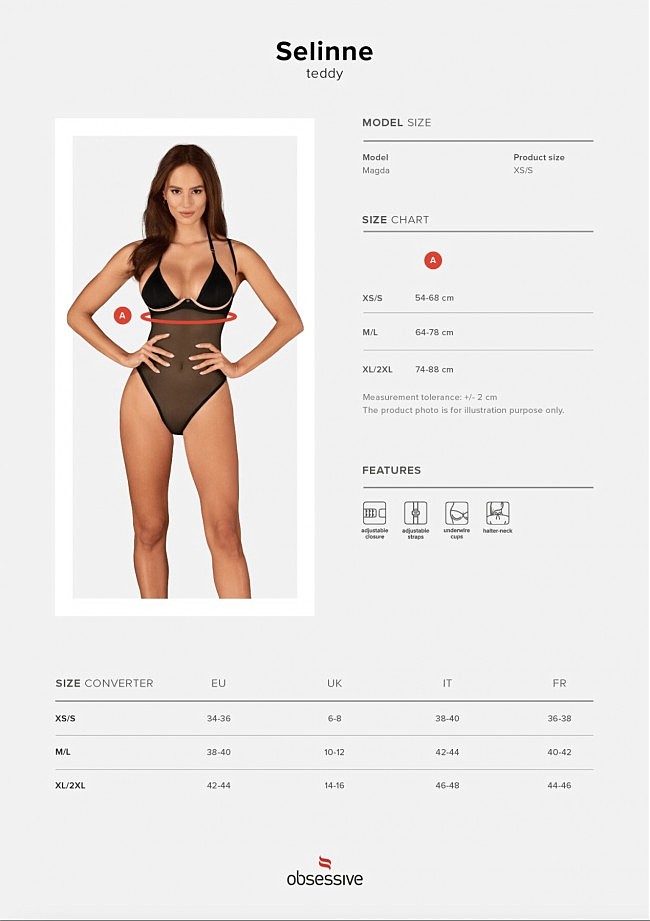 Obsessive Selinne teddy 