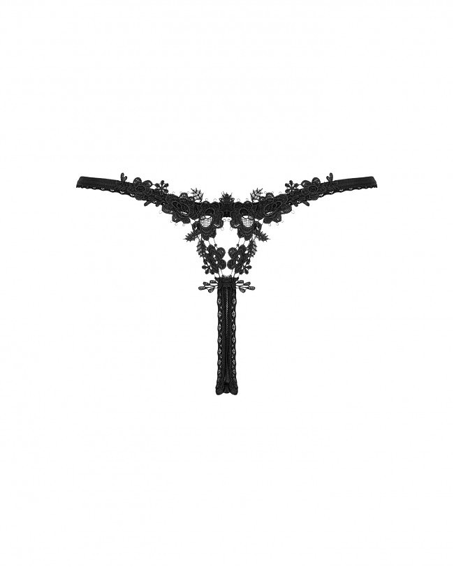     Obsessive Celia Noir thong