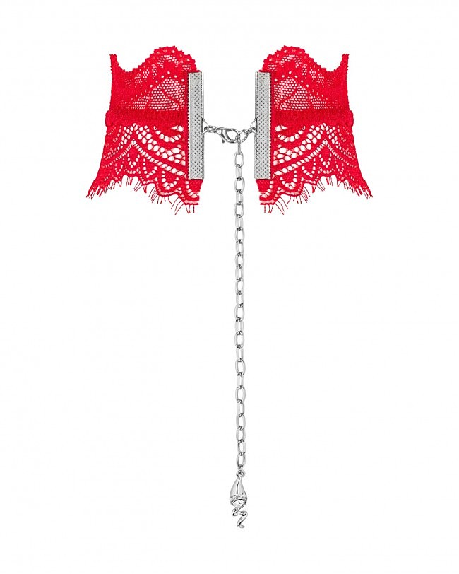    Obsessive Bergamore choker, red
