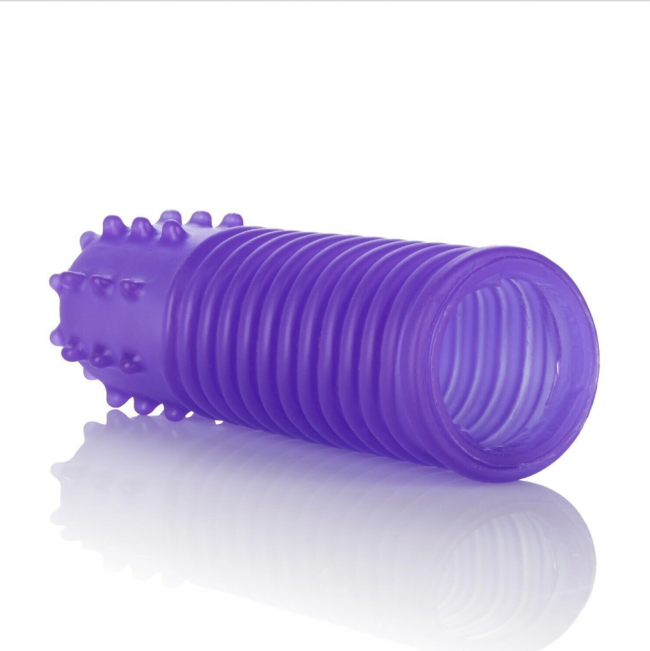    California Exotic intimate Play Finger Tingler Purple