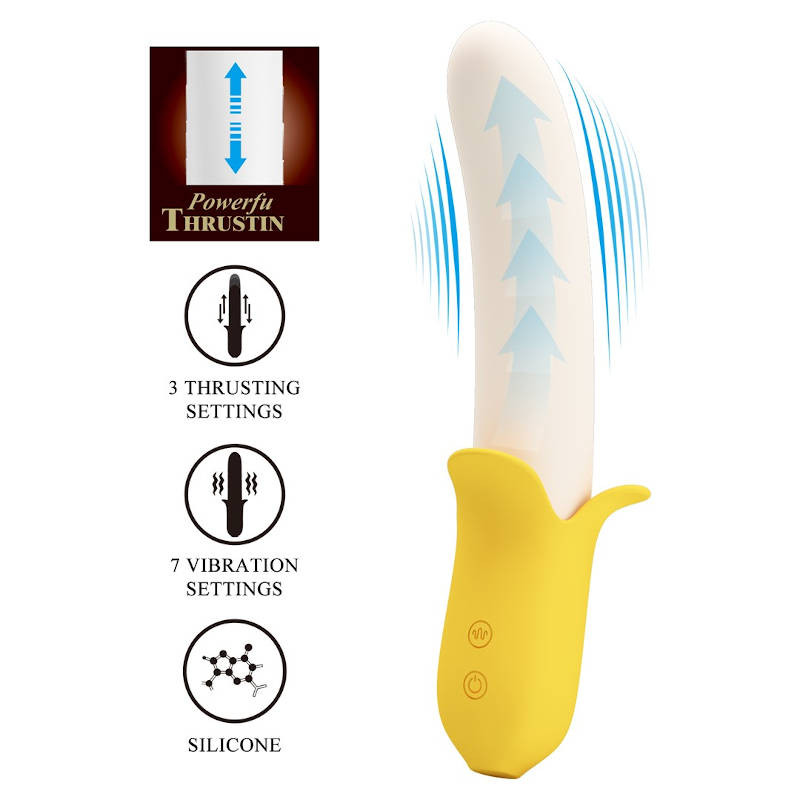  Pretty Love Banana Geek Vibrator