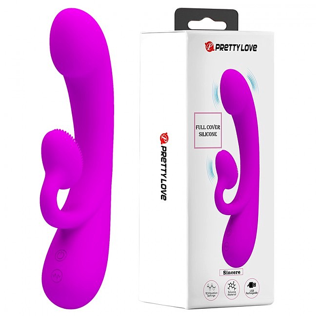  Pretty Love Sincere Vibrator Purp