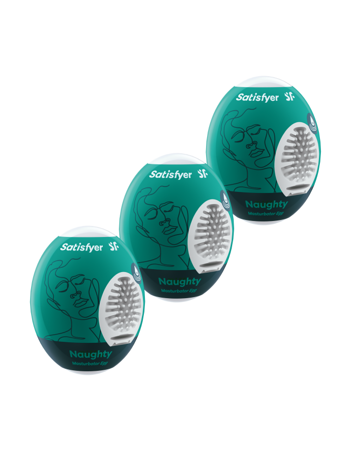   Satisfyer Masturbator Egg 3er Set Noughty
