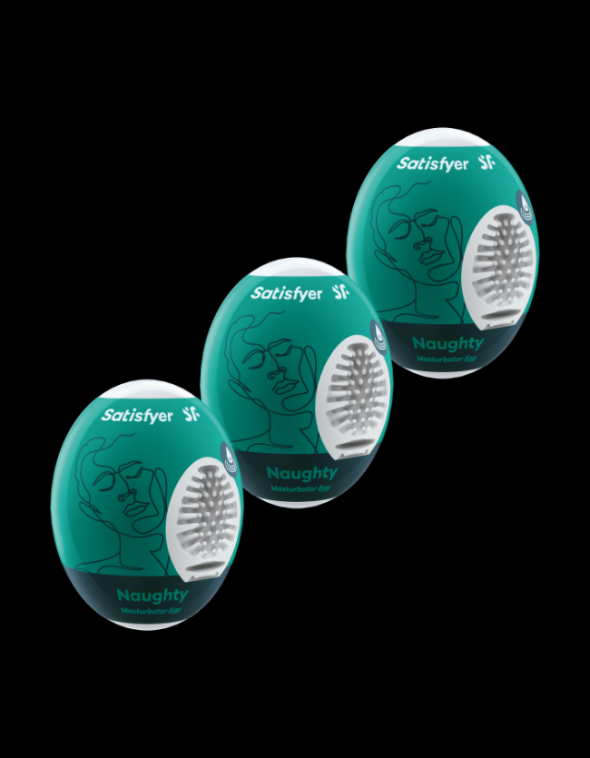   Satisfyer Masturbator Egg 3er Set Noughty