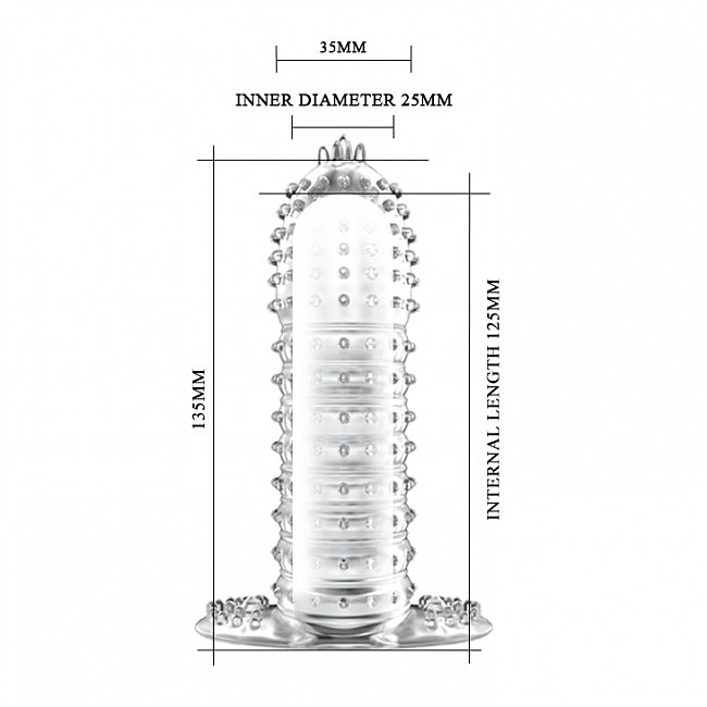        Silikon Sleeve Clear