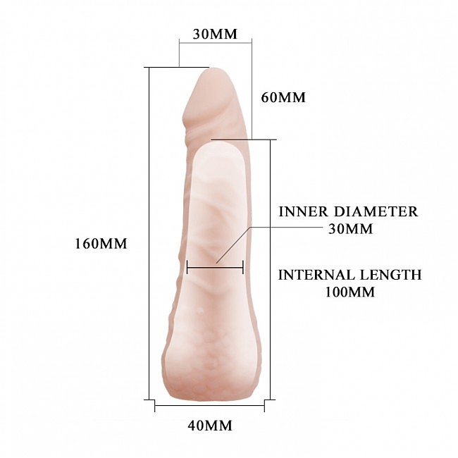    Penis Sleeve Flesh 164 