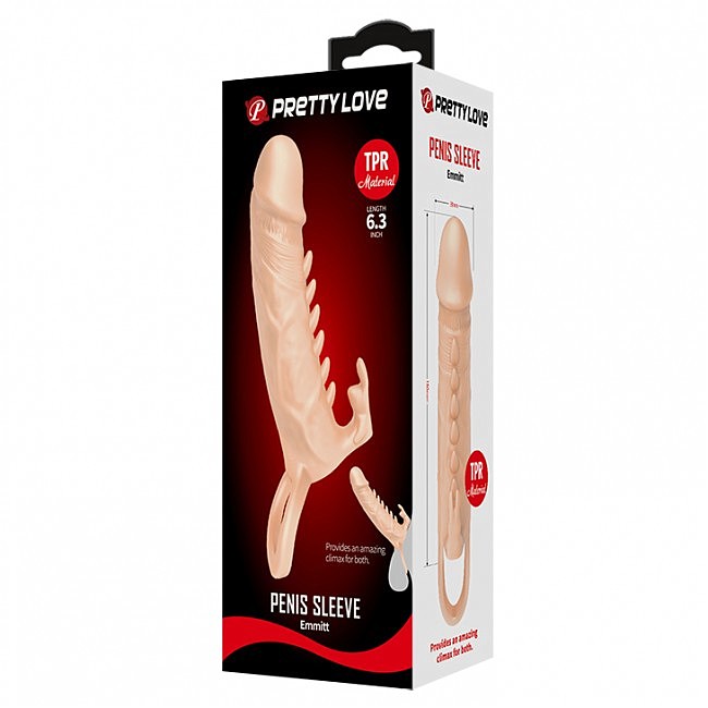    Penis extended Sleeve, Emmitt Flesh